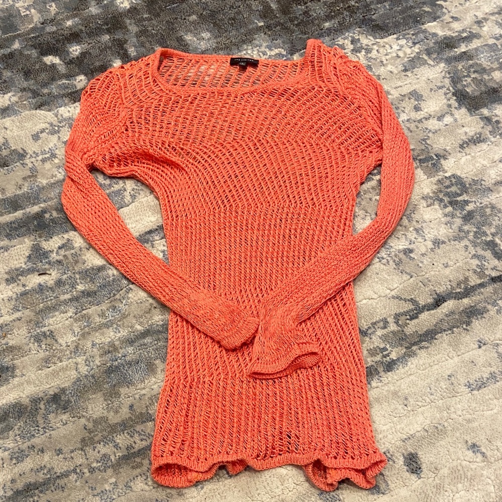 The Limited Coral Blouse